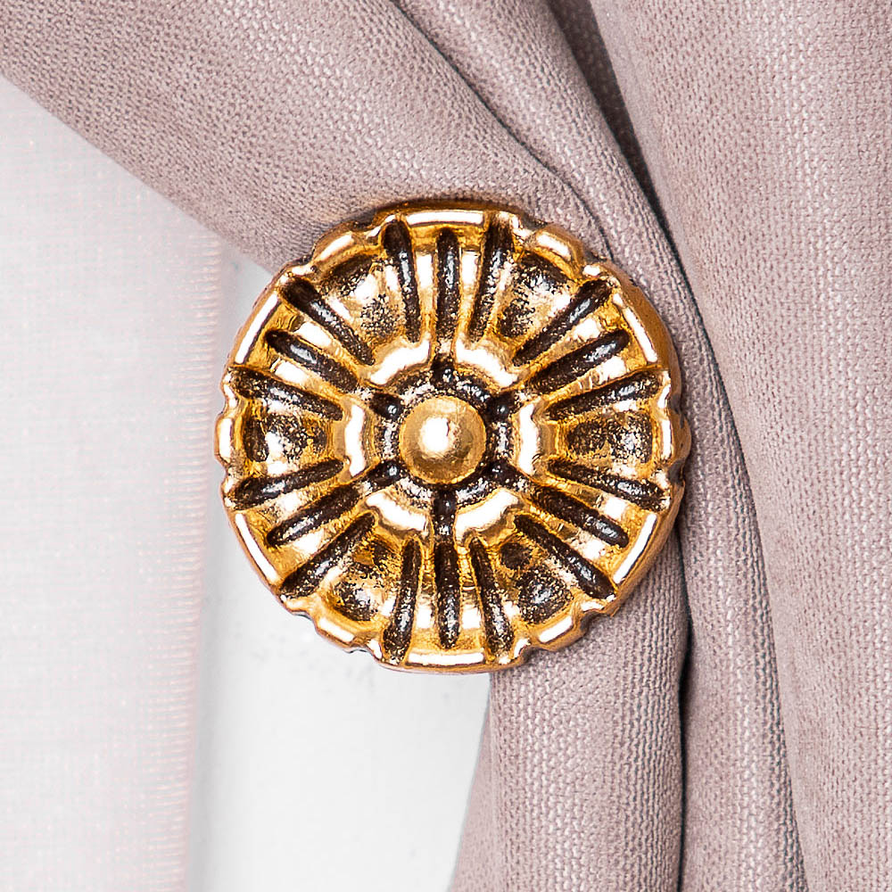  Подхват - держатель для штор Гармония Бронза