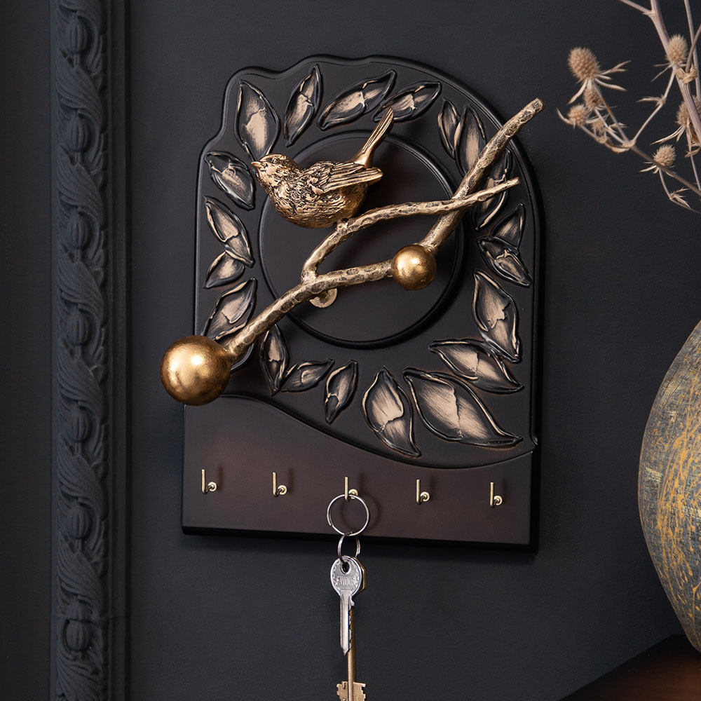  Полка-ключница Терра Бранч Каштан Амбер