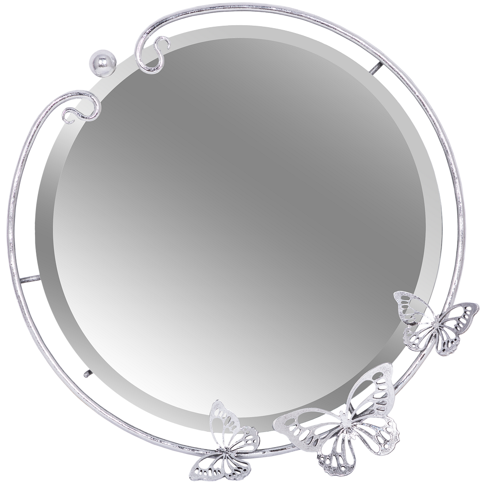 Зеркало Бабочка Эир Айс Античное серебро