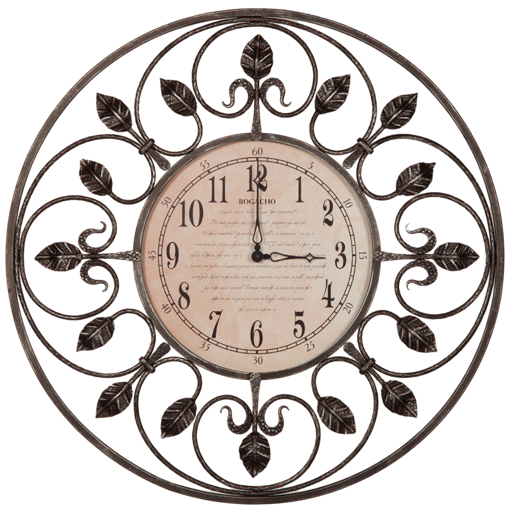 Часы настенные London Time малые Амбер
