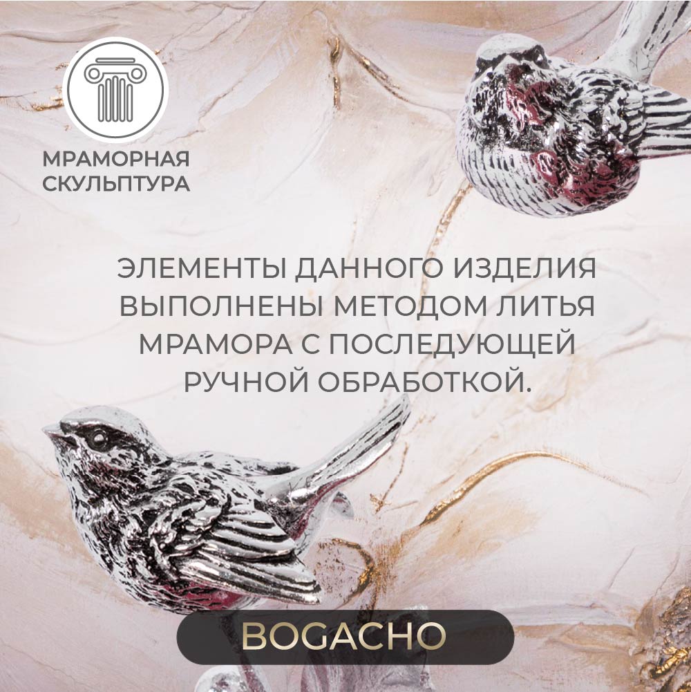 Фруктовница-конфетница Терра (поднос) Античное серебро Серебряный - img60061