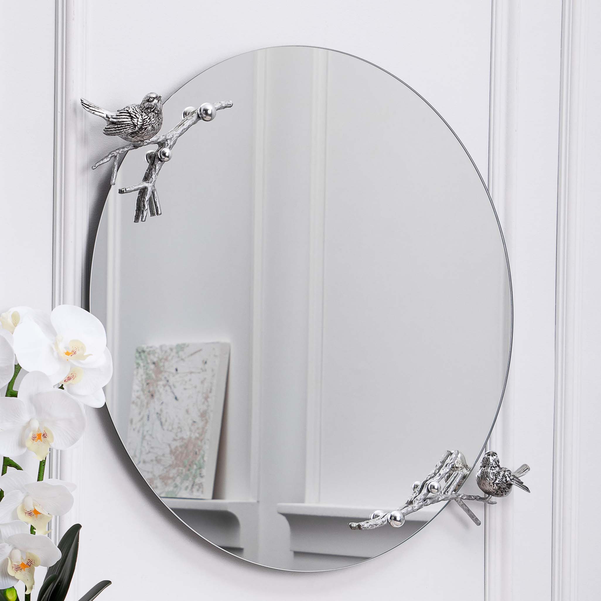  Зеркало настенное Терра Лайт Античное серебро