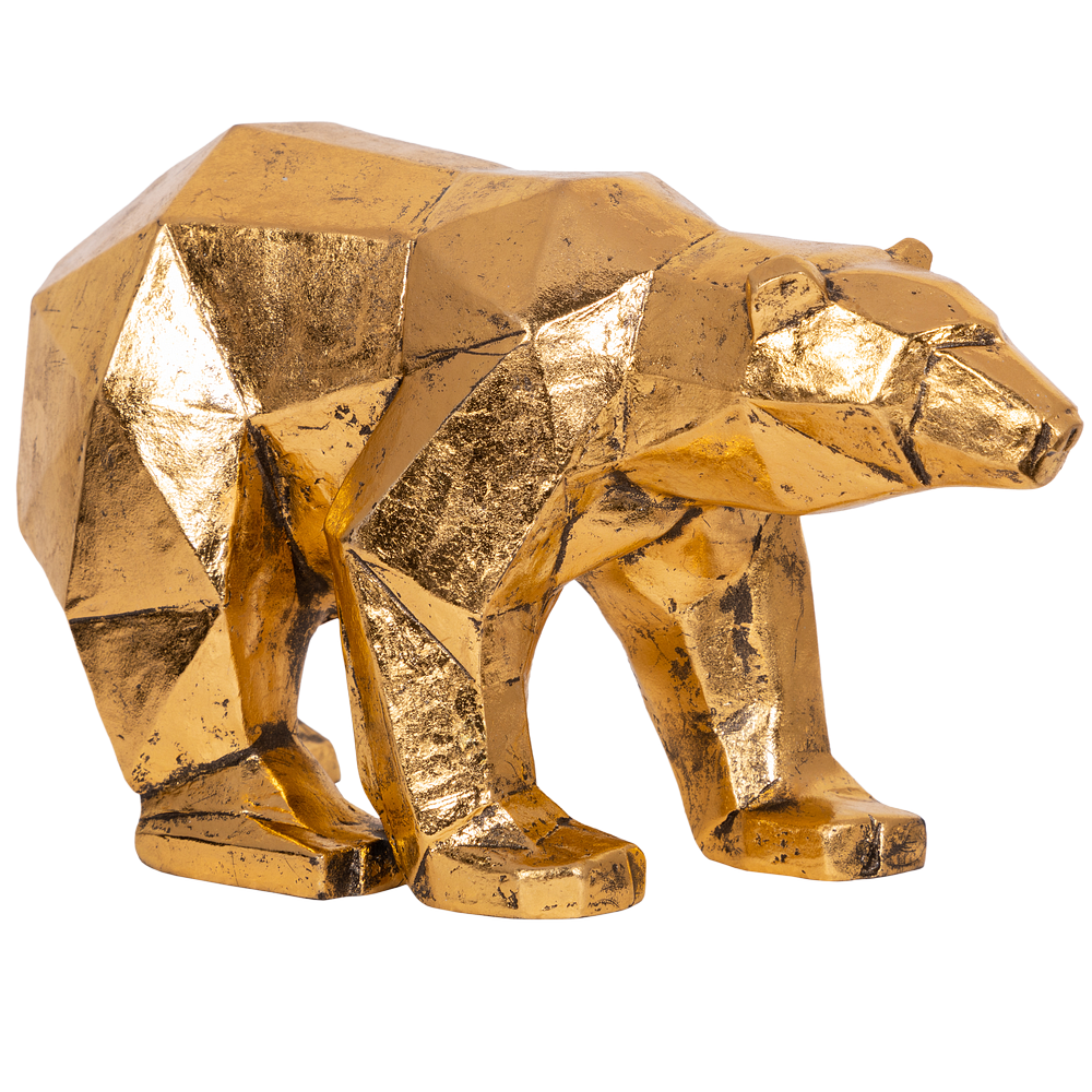Скульптура Медведь Шейп Голд